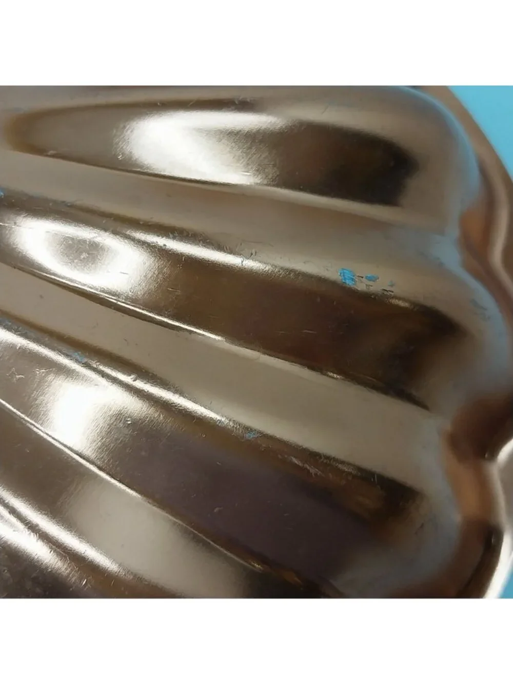 Wear-Ever 6-Cup Copper Seashell Mold Vintage